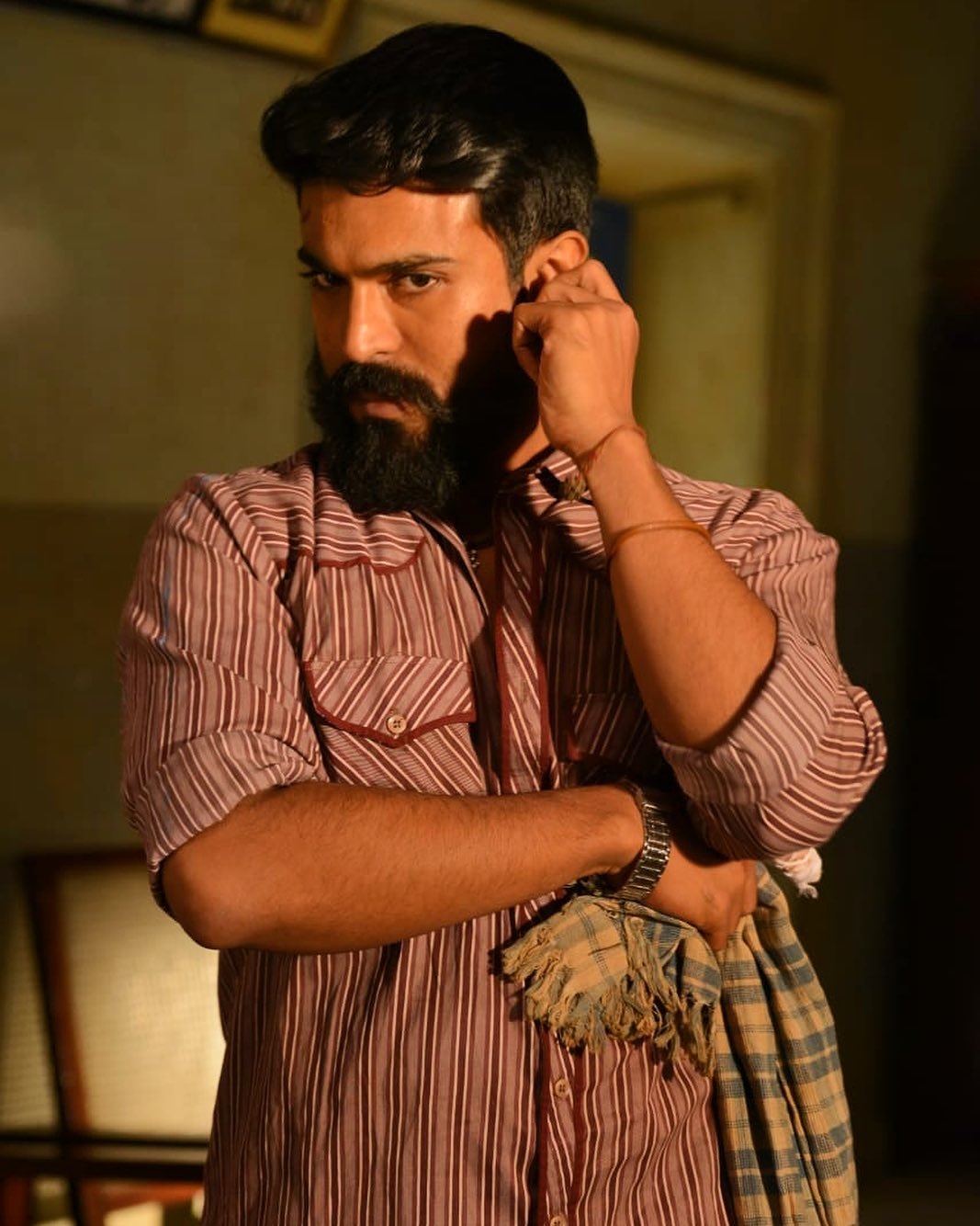 Ram Charan listens to only credible information. (Photo: Durga Chakravarty/IANS)