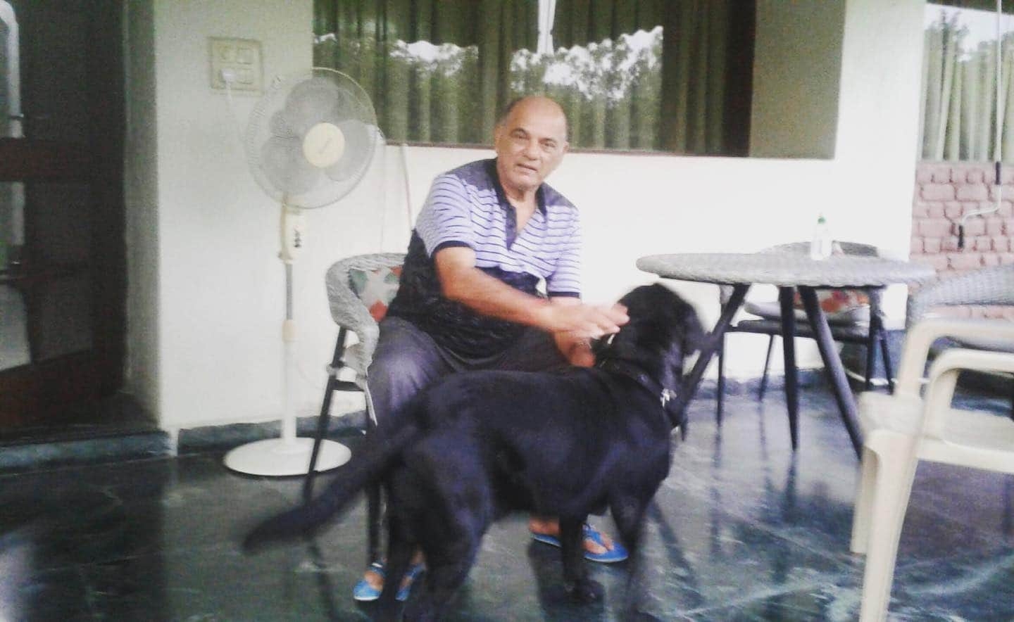 Sushant Singh Rajput's dog. (Photo: Simran Sethi/IANS)