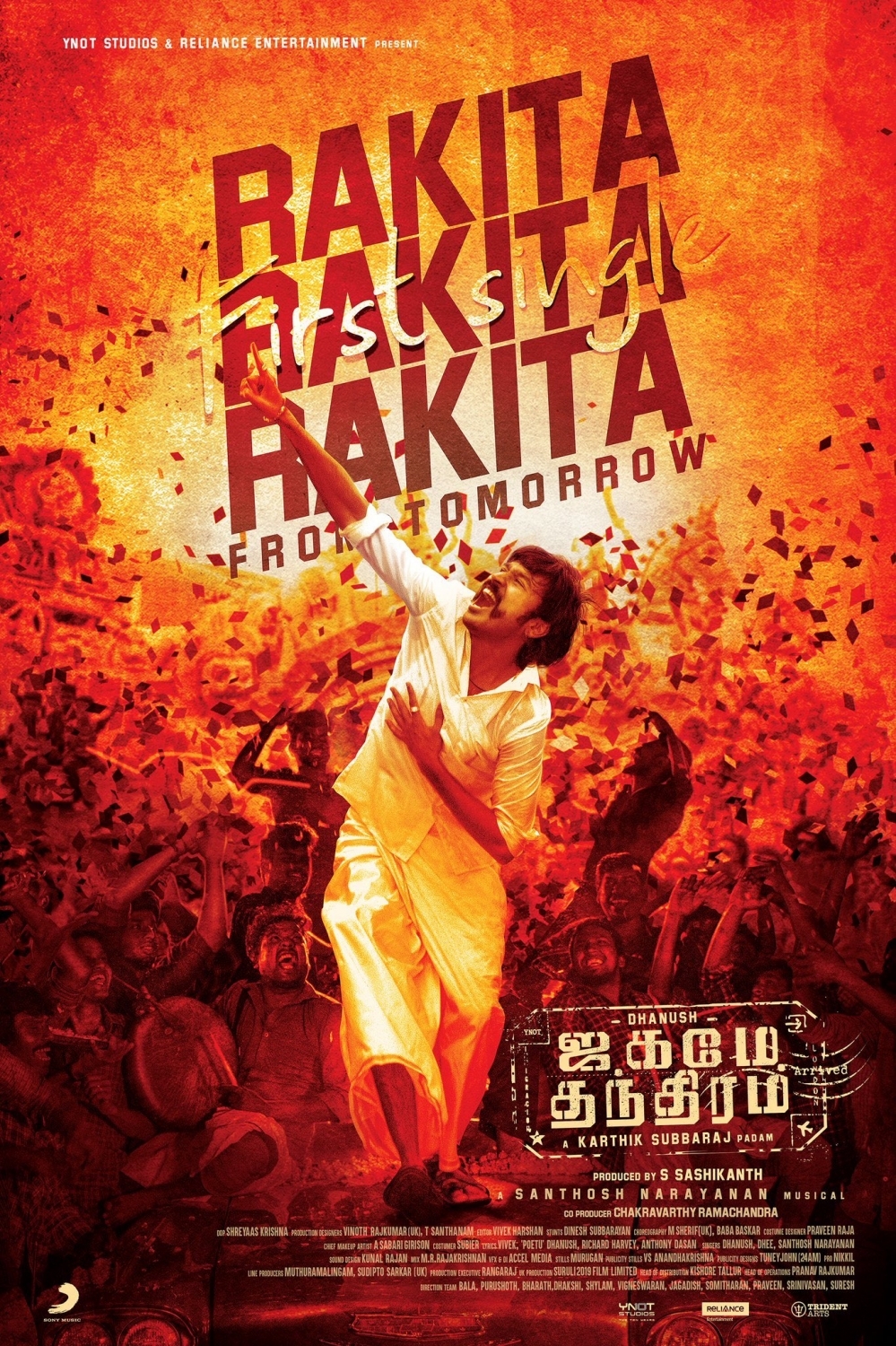 Birthday boy Dhanush gifts new song to fans.