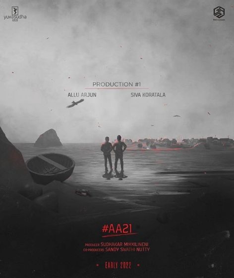 Allu Arjun announces â€˜AA21â€™ with Koratala Siva.