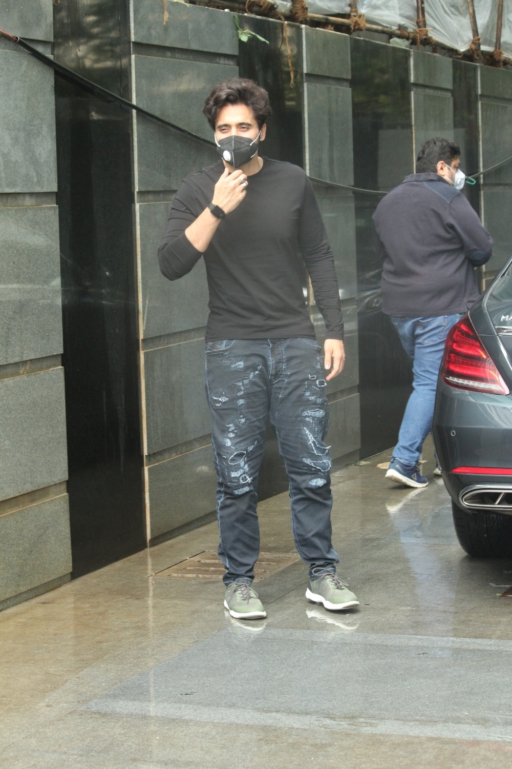 Mumbai: Actor Arya Babbar seen in Mumbai's Juhu on July 30, 2020. (Photo: IANS)