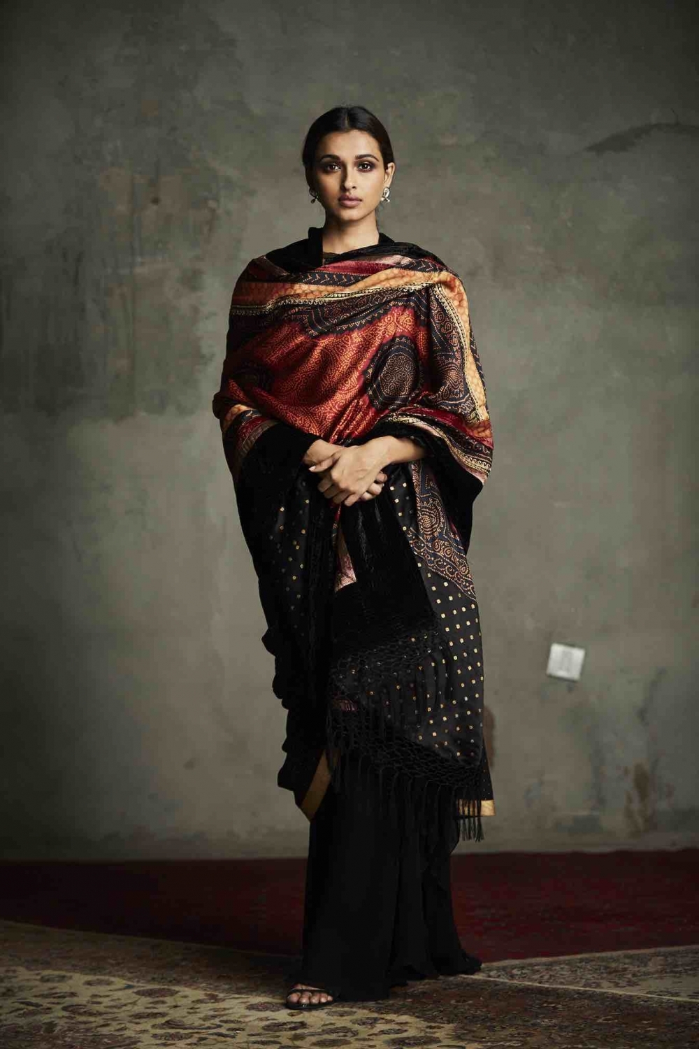 A Bandhani creation by designer Ritu Kumar.