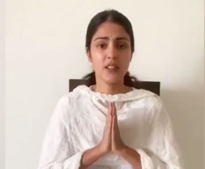 Rhea Chakraborty issues video: 