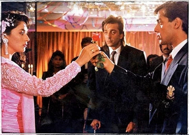 Madhuri Dixit 'instantly decided' to be part of 'Saajan'.