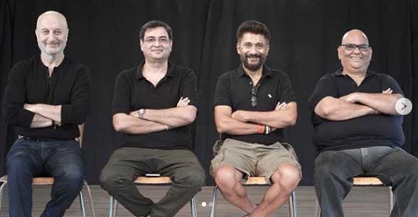 Anupam Kher, Satish Kaushik reunite for 'The Last Show'