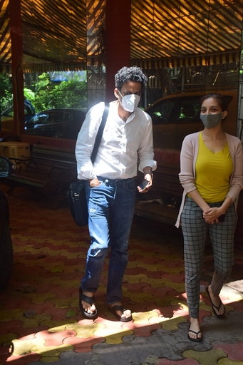 Mumbai: Actor Manoj Bajpai seen at Andheri in Mumbai on Sep 8, 2020. (Photo: IANS)