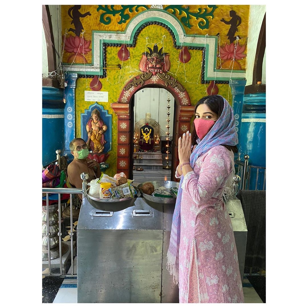 Bhumi goes on temple pilgrimage in her village in Goa.