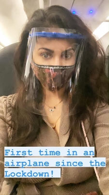 Amyra Dastur flies off to Chennai to shoot film with Prabhudeva