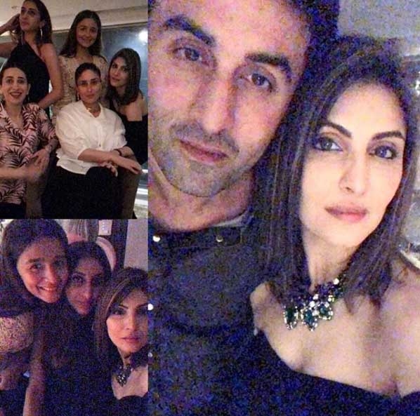 Ranbir, Alia, Kareena, Saif, Neetu Kapoor at Riddhima's b'day bash (Lead).