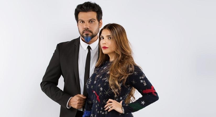 Falguni and Shane Peacock.