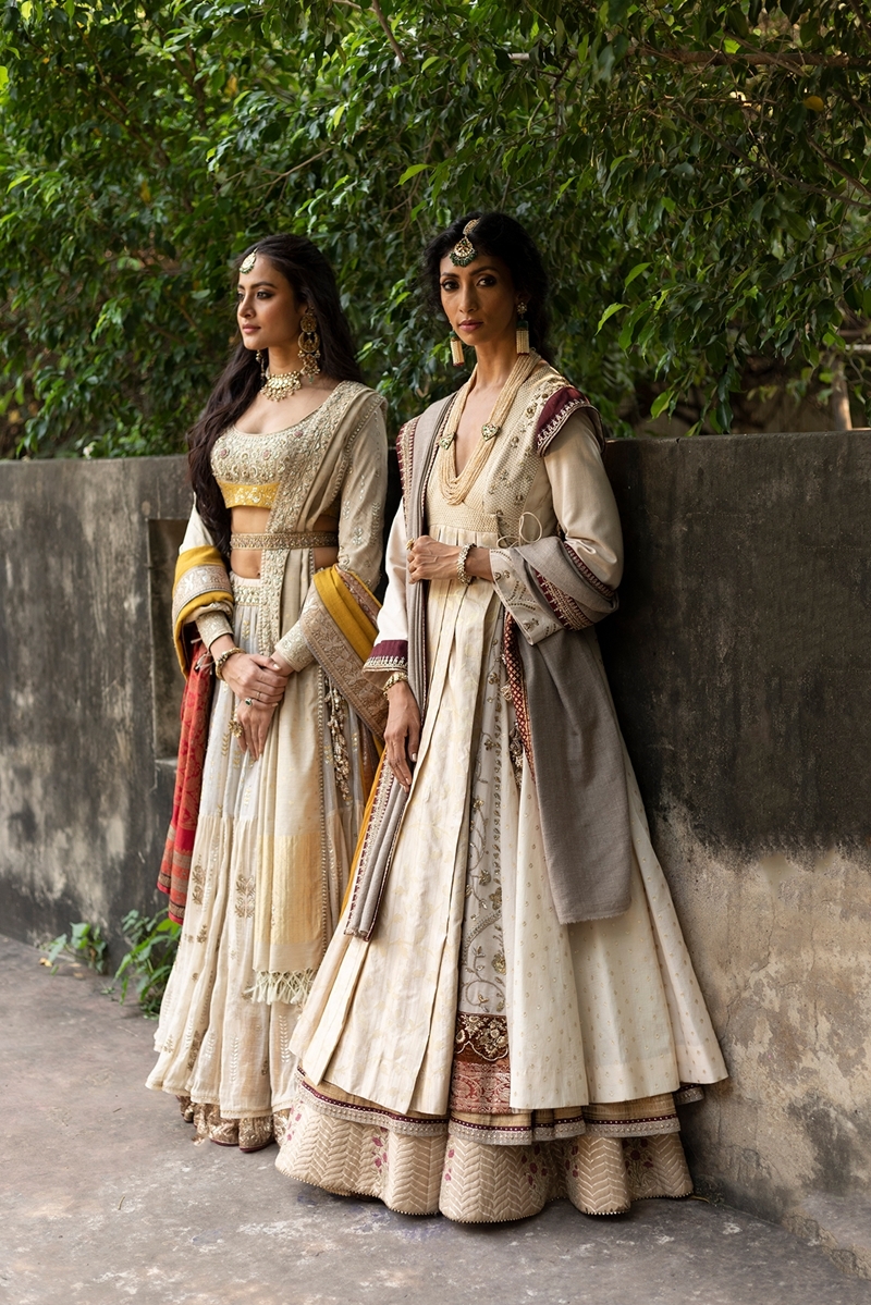 Collection By Designer Anju Modi @ FDCI ICW 2020.