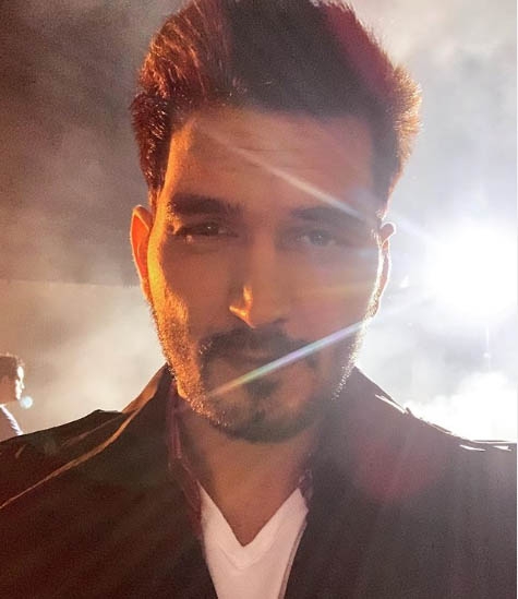 Gajendra Verma gets into action mode for new music video.
