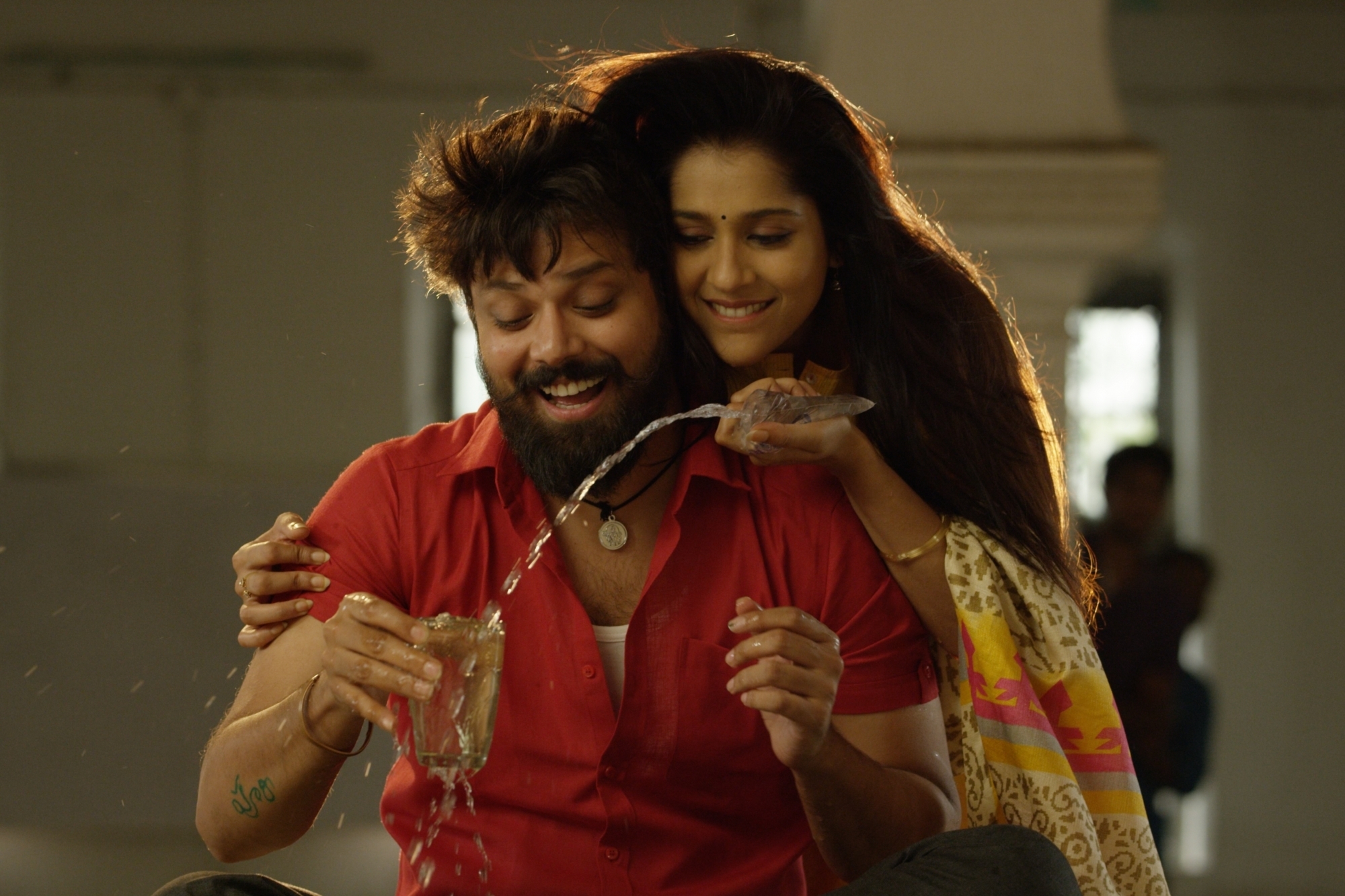 Anand srikrishna and Rashmi Gautham in the lead roles 'Bomma Blockbuster' is currently in production stage.