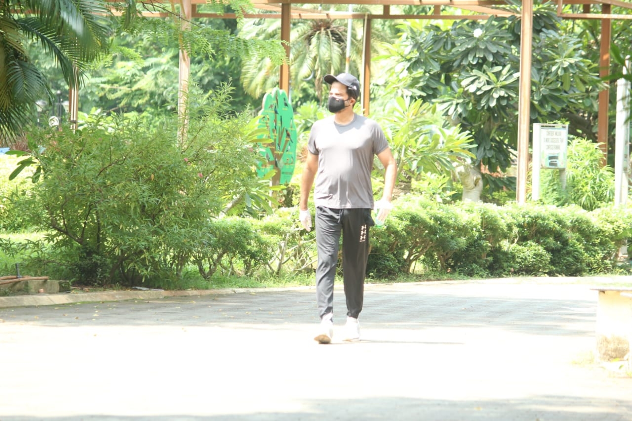 Mumbai: Actor Anil Kapoor seen at Juhu in Mumbai on Oct 5, 2020. (Photo: IANS)