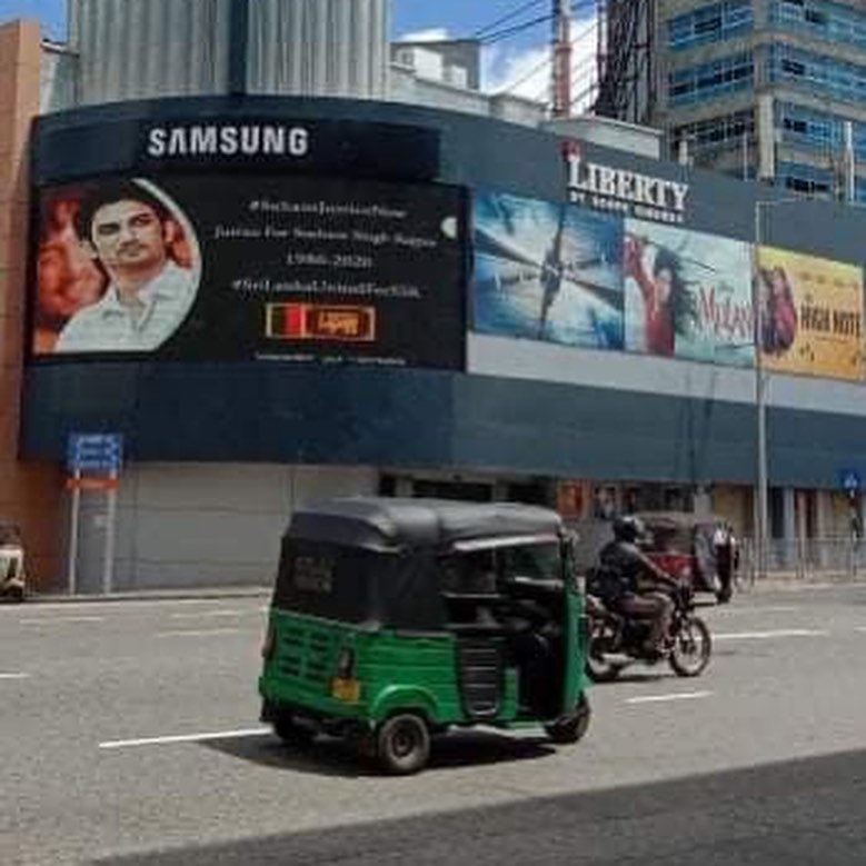 'Justice for Sushant Singh Rajput' billboards set up in Sri Lanka