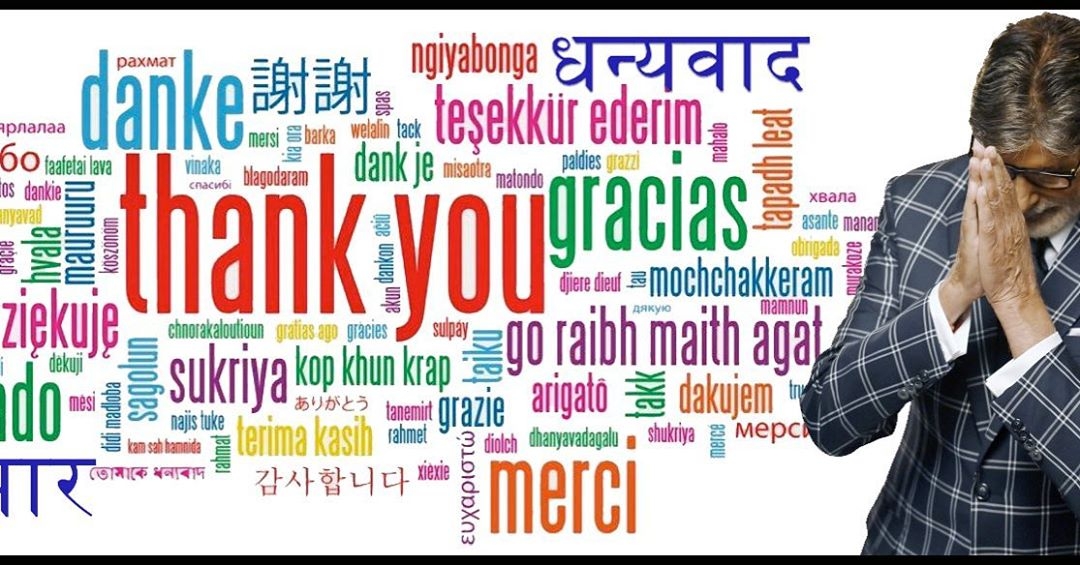 Big B thanks fans: Your generosity, love 'greatest gift for me'.