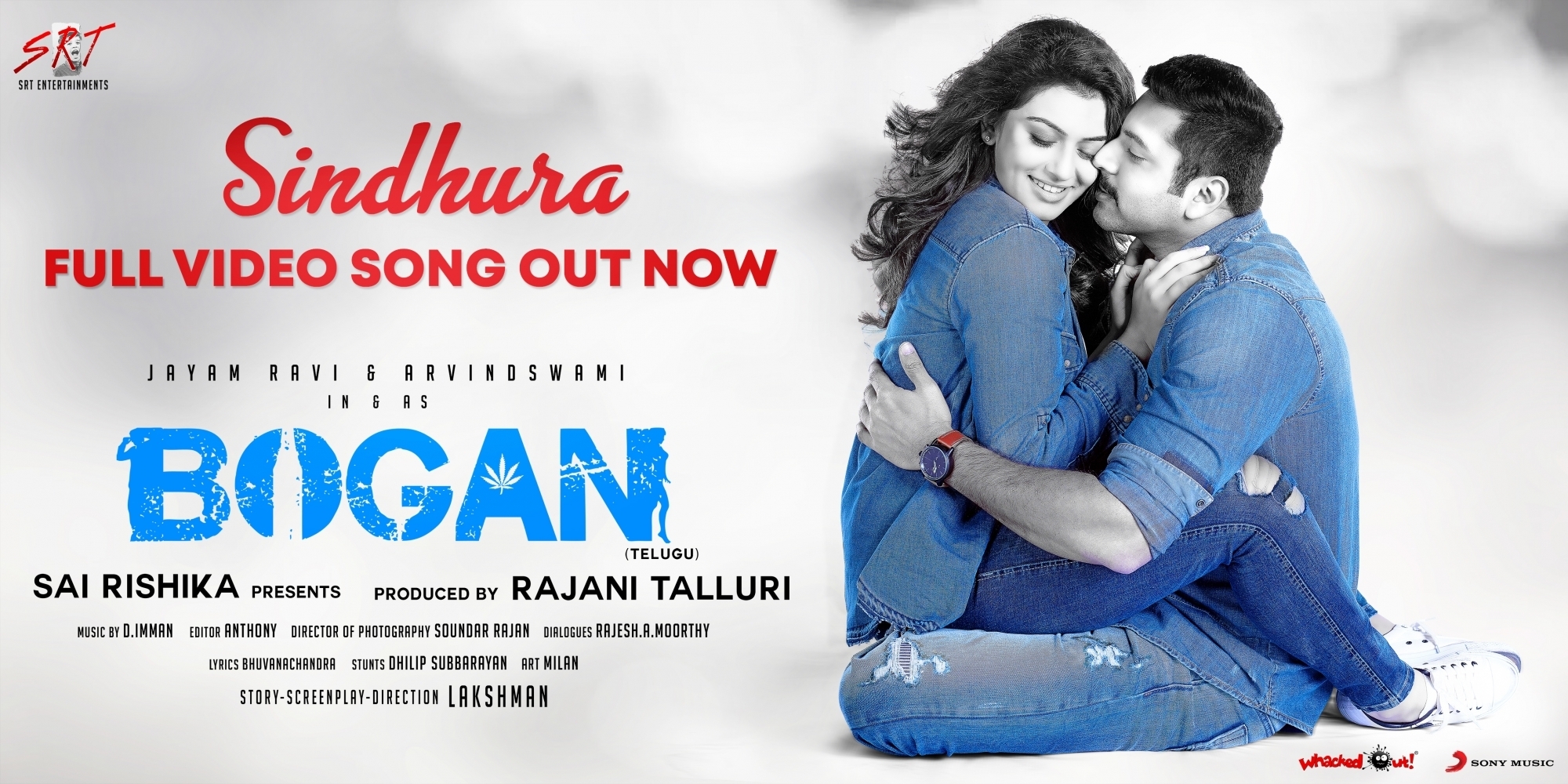 Sindhura - First single from telugu version of Bogan out now. 