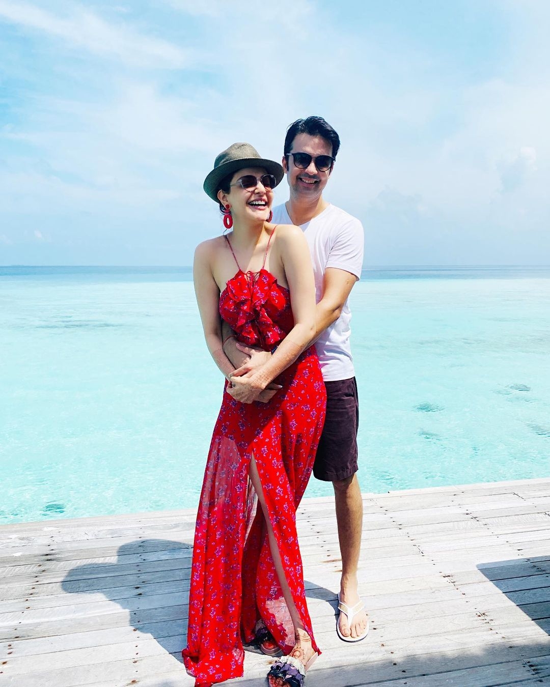 Kajal Aggarwal gives a sneak peek into her honeymoon.