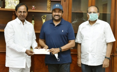 Telugu actor, politician Chiranjeevi tests Covid positive.