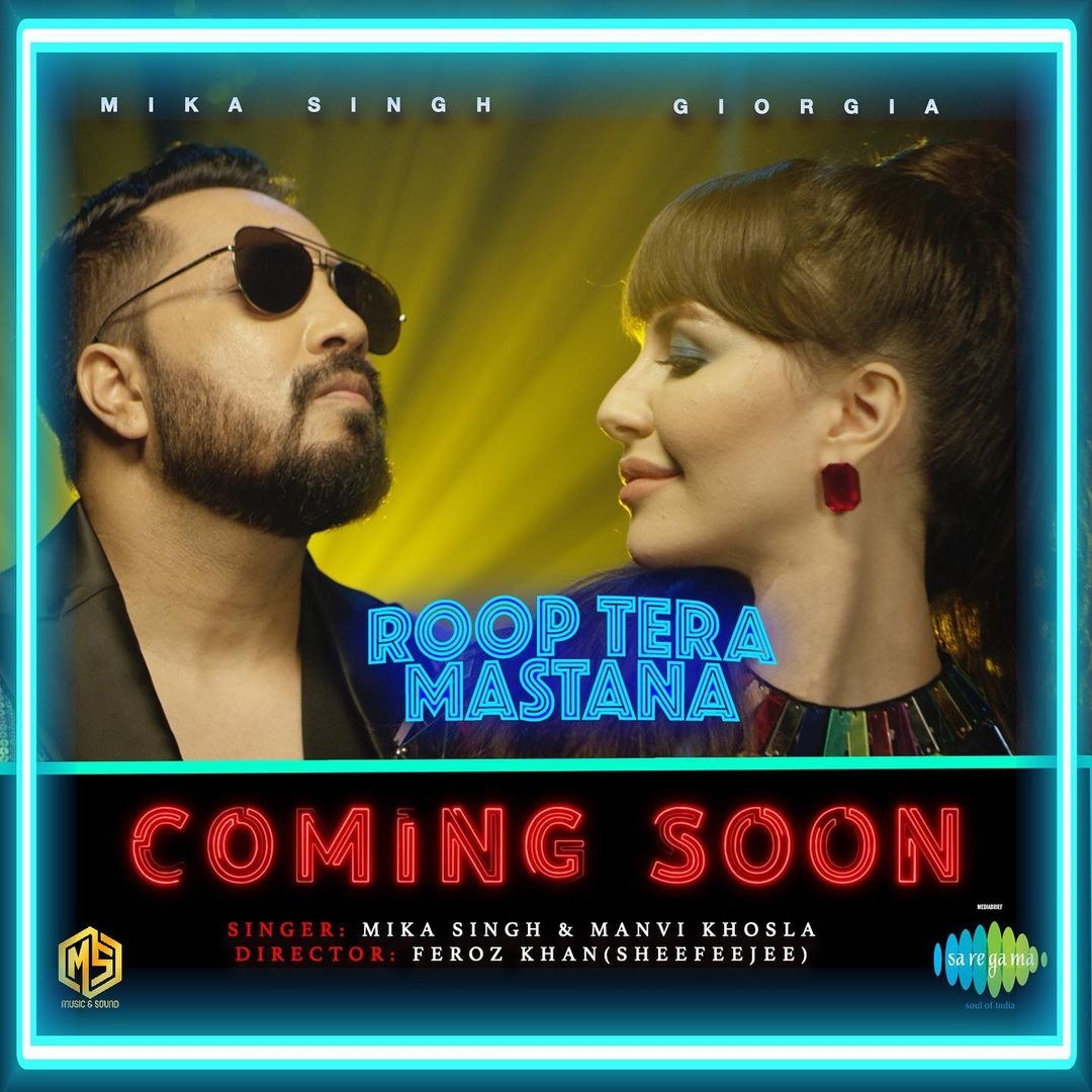 Giorgia Andriani on featuring in 'Roop tera mastana' remix video.