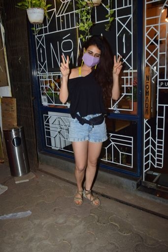 Mumbai: Actress Fatima Sana Shaikh seen at Versova in Mumbai on Nov 20, 2020. (Photo: IANS)