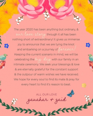 Christmas wedding for Gauahar Khan