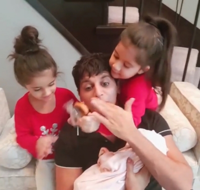 Karanvir Bohra, Teejay Sidhu welcome third daughter