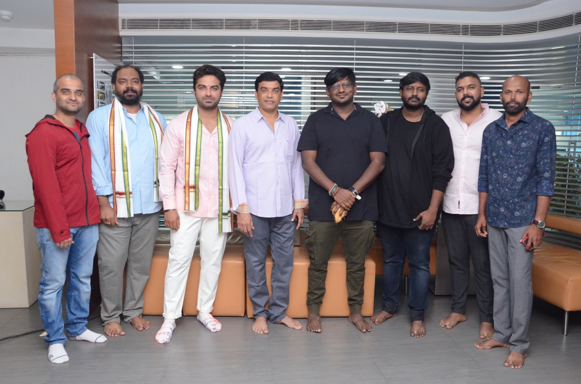 Vishwak Sen's new film produced by PVP Cinema, Sri Venkateswara Creations launched.
