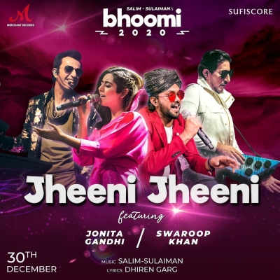 Singer Jonita Gandhi has teamed up with composers Salim-Sulaiman for their song Jheeni jheeni. She says blending languages and genres seamlessly is one of the superpowers of the composers.