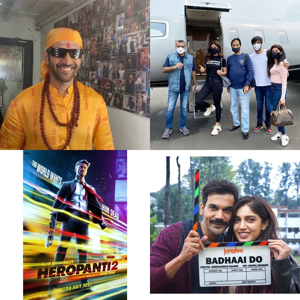 Bollywood sequel roster of 2021 (Credit: Instagram)