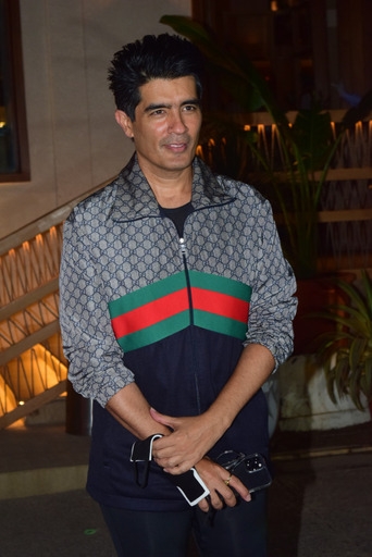 Mumbai: Fashion designer Manish Malhotra seen at Worli in Mumbai on Jan 8, 2021. (Photo: IANS)