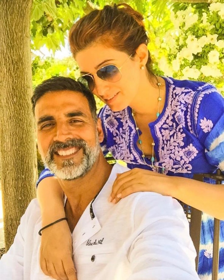Akshay to Twinkle: You still make my heart flutter.(photo:Instagram)