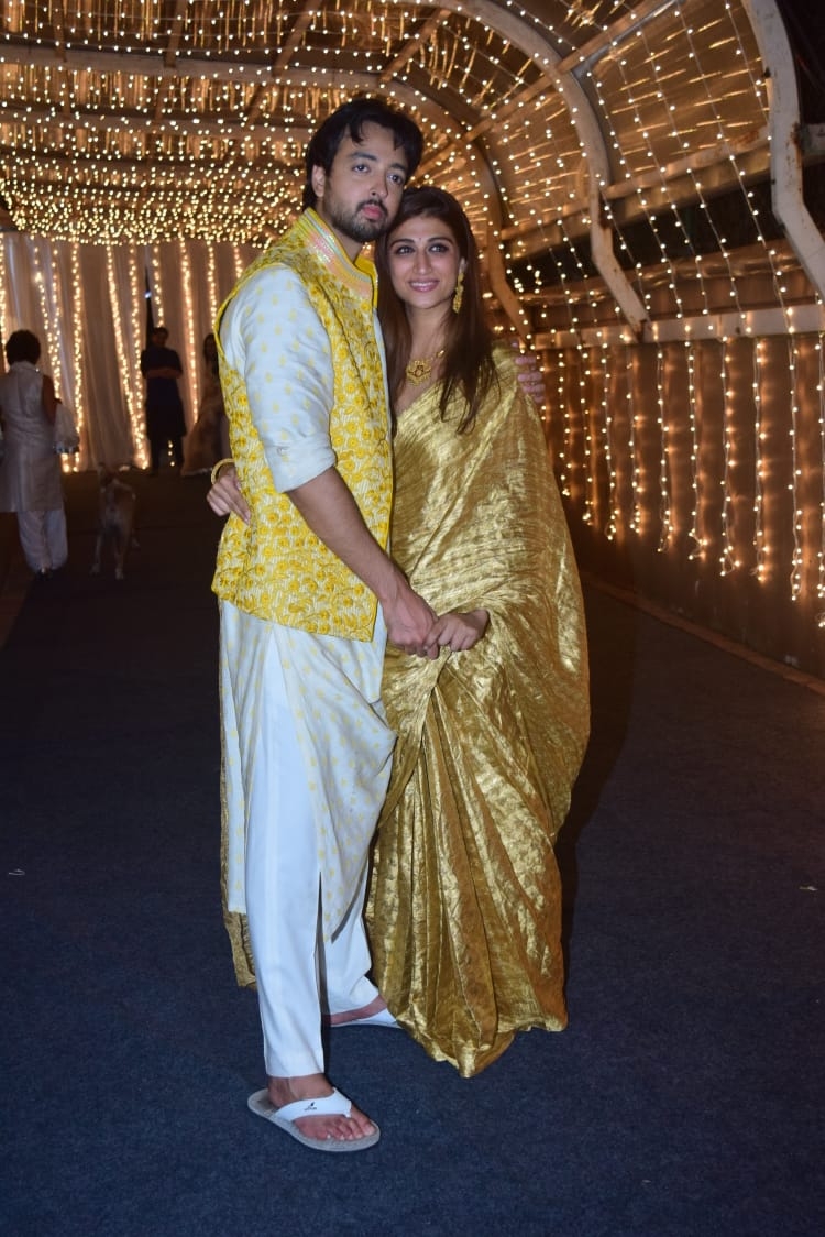Mumbai: Priyank Sharma And Shaza Morani Wedding on Thursday 4th February 2021.(Photo: IANS)