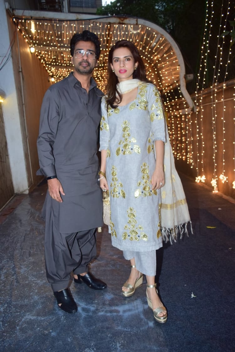 Mumbai: Anil Kapoor, Nikhil Diwedi, Karim Morani Are Priyank Sharma Pre WeddingParty on Thursday 4th February 2021.(Photo: IANS)