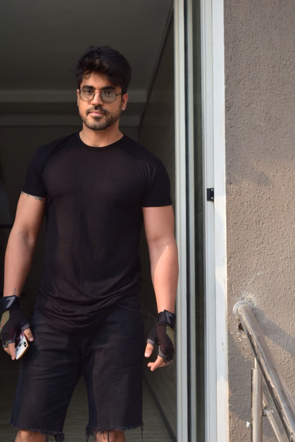 Mumbai: Gautam Gulati and krishna Abhishek spotted in Andheri on Thursday 18th February 2021.(Photo: IANS)