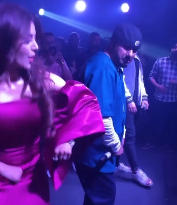 Urvashi Rautela performs 