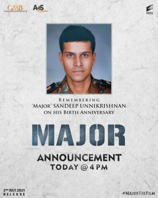 Adivi Sesh pays tribute to Sandeep Unnikrishnan on martyr