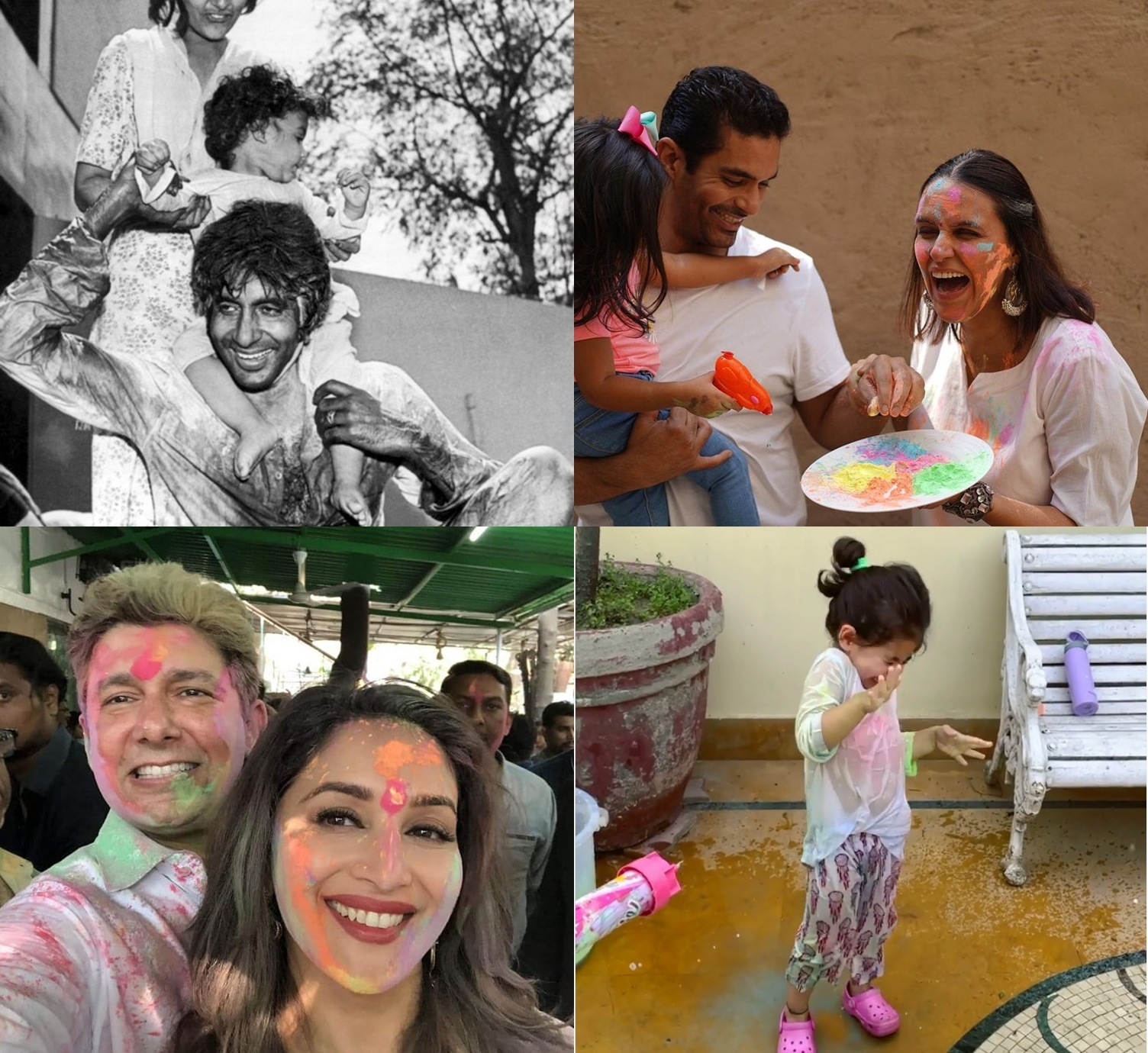Bollywood wishes happy holi