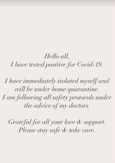 Alia Bhatt tests positive for Covid.(photo:Instagram)