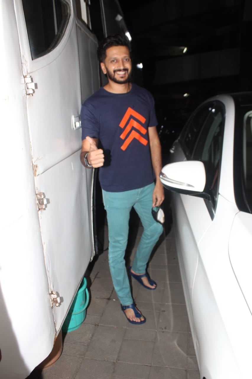 Mumbai: Tamannaah Bhatia And Riteish Deshmukh Are Shoot In Andheri On Tuesday 06th April, 2021. (Photo: IANS)