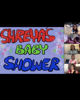 Shreya Ghoshal shares surprise baby shower pictures.(photo:instagram)