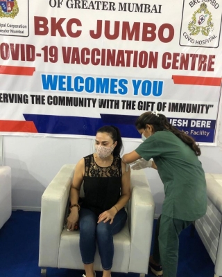 Preity Zinta is vaccinated.(photo:instagram)