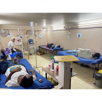 Gurmeet Choudhary opens makeshift Covid hospital in Nagpur(Photo:Instagram)