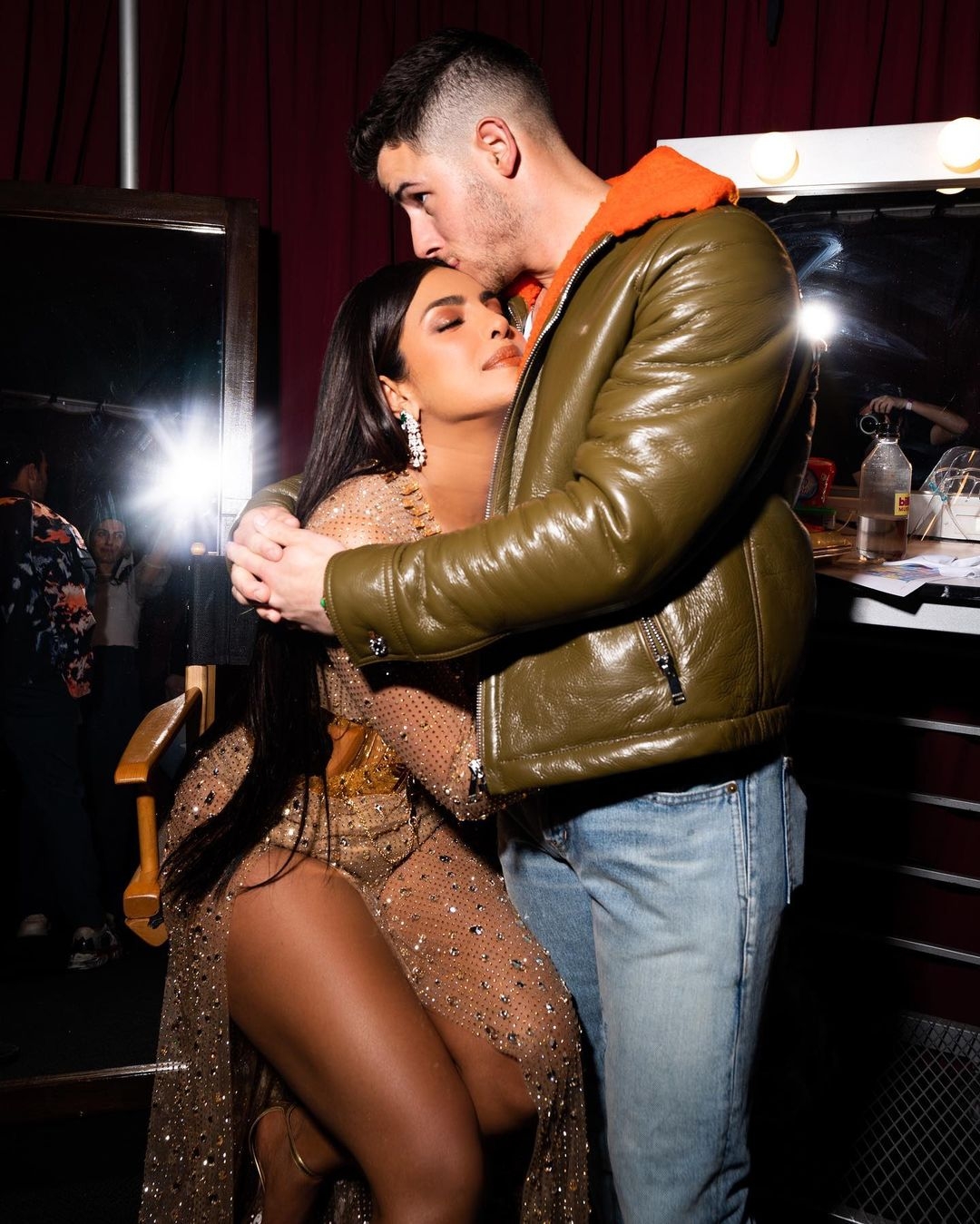 Priyanka and Nick Jonas set mercury soaring at BBMA.(photo:Instagram)