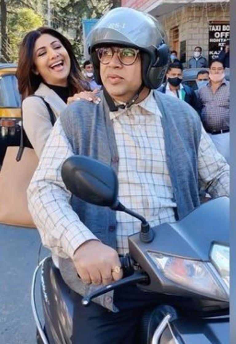 Shilpa Shetty shares funny 'Hungama 2' video on Paresh Rawal's birthday(Photo:Instagram)