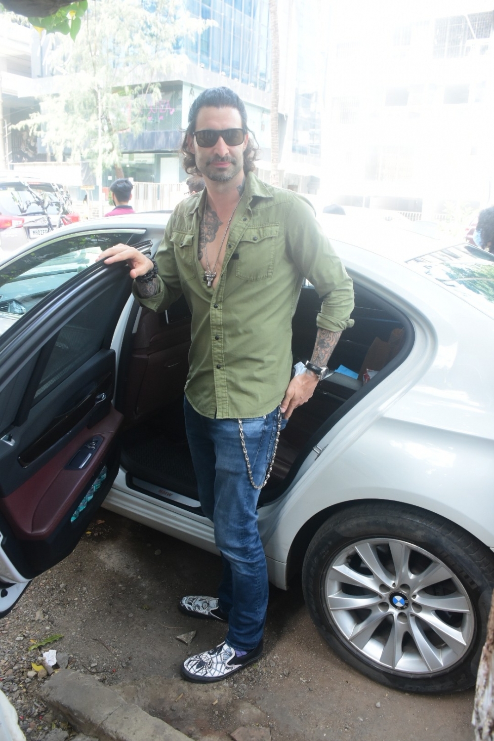 Mumbai: Daniel Weber spotted at foodhall in Bandra On Sunday, 30 May, 2021.(Photo: Sanjay Tiwari)