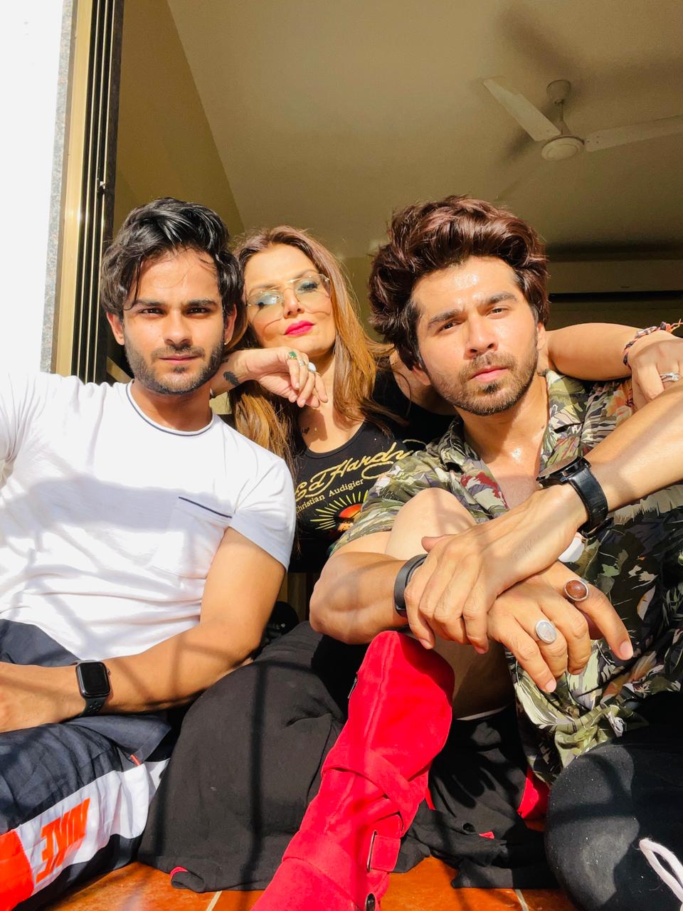 Karan Khandelwal with Deepshikha Nagpal Jeevansh Chadha