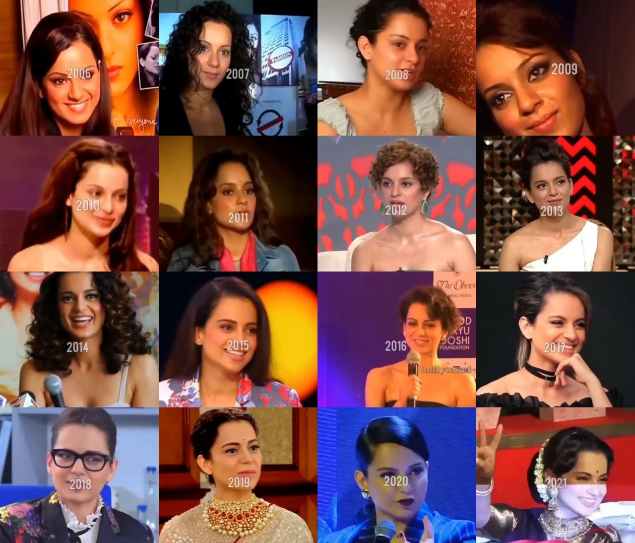 Kangana shows 'what growing up in film industry looks like'.