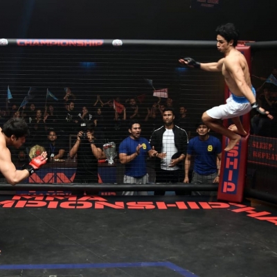 Priyank Sharma attends mixed martial arts classes for 