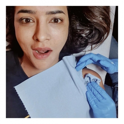 Lakshmi Manchu gets inked for daughter Nirvana